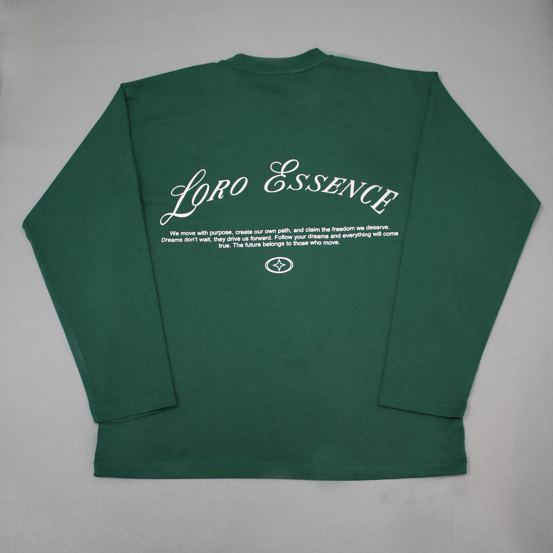 Loro Essence Oversized Longsleeve Green