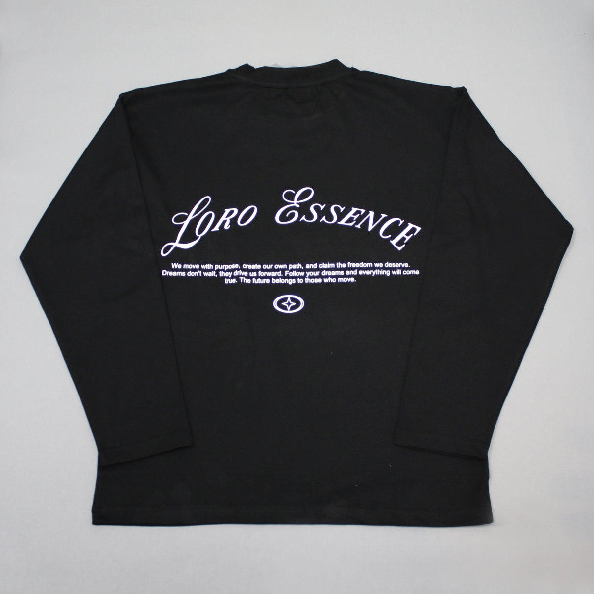 Loro Essence Oversized Longsleeve Black